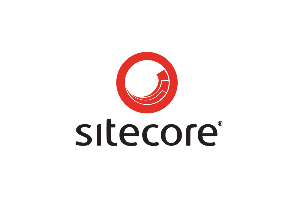 Sitecore logo on a white background. 