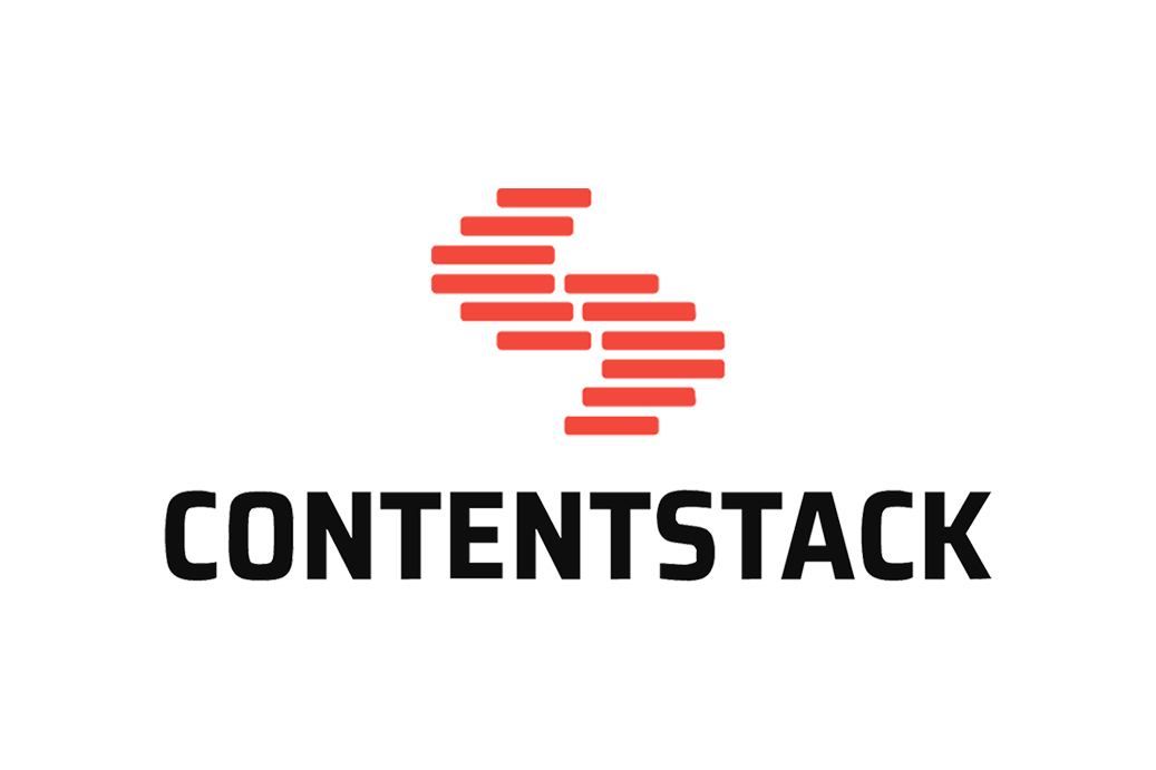 Contentstack logo on a white background