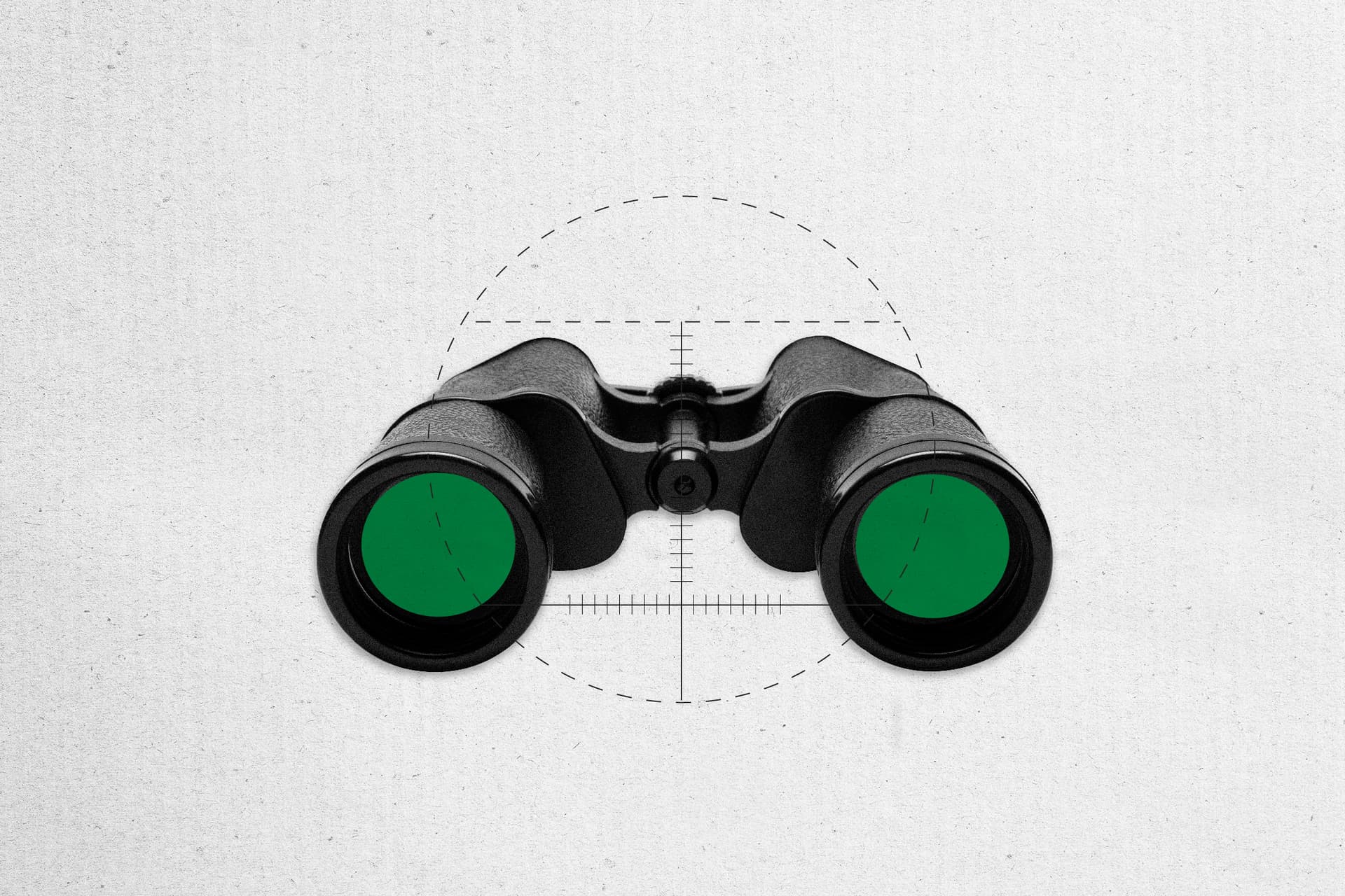 A pair of binoculars A pair of binoculars