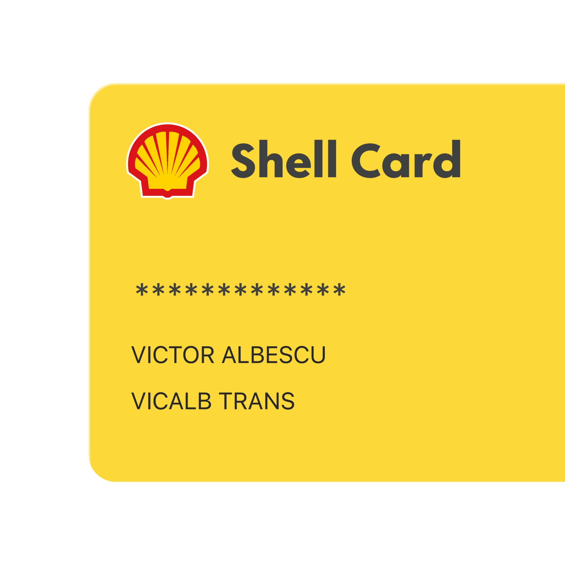 Shell card Shell card
